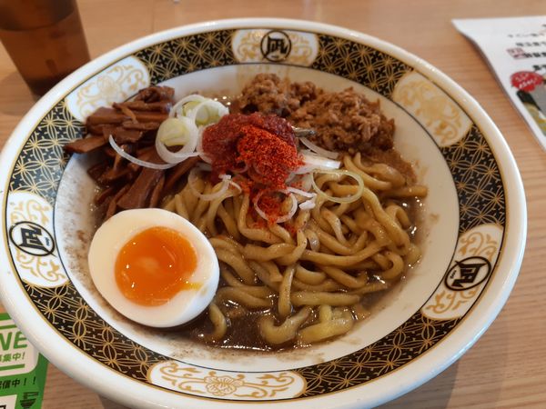 「煮干油そば」@どうけん 新百合ヶ丘マプレ店の写真