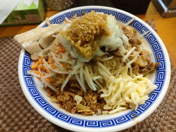 「まぜそば」@山勝角ふじ 新松戸店の写真