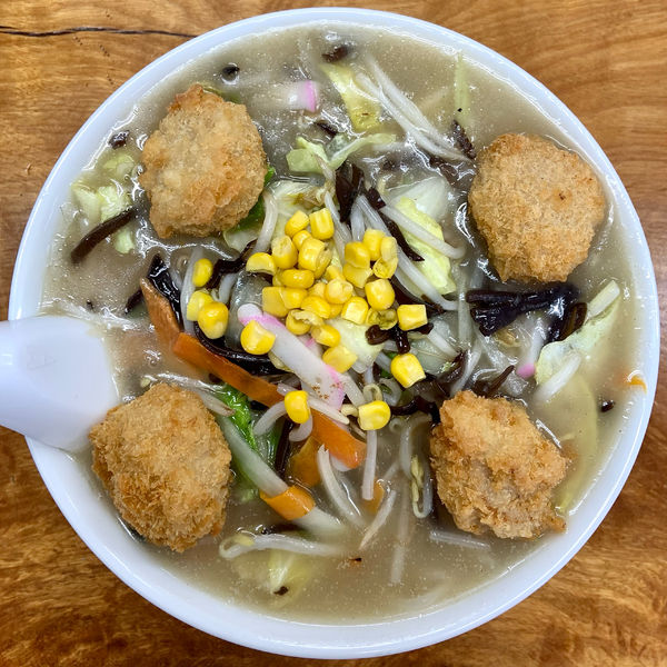 「ヒレカツちゃんぽん（1,130円）」@お食事処 ふくしまの写真