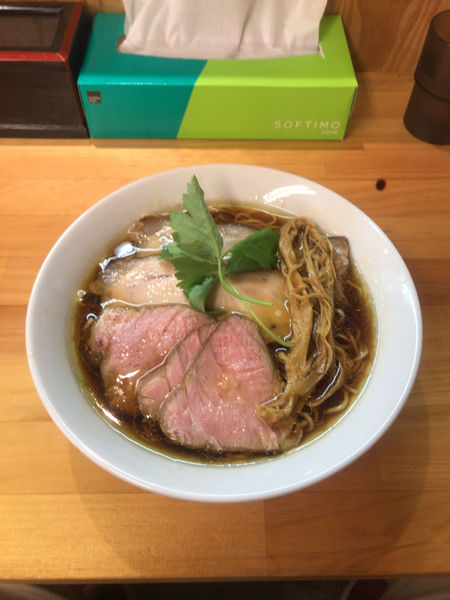 「チャーシュー醤油そば（1100円）」@らぁ麺 はんにゃの写真