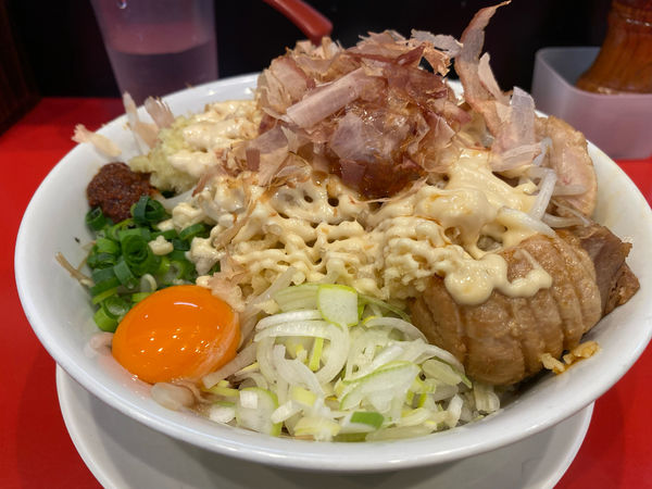 「まぜそば」@用心棒の写真