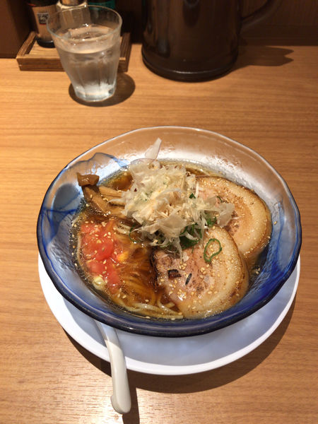 「羅臼昆布の冷やしラーメン（950円）」@麺屋 㐂八の写真