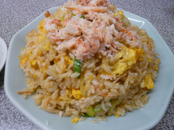 「カニ炒飯」@天津園の写真