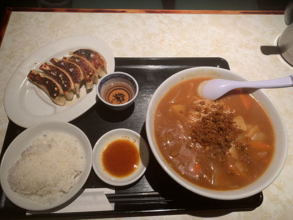 「カレーラーメン650円」@上海ピーマンの写真