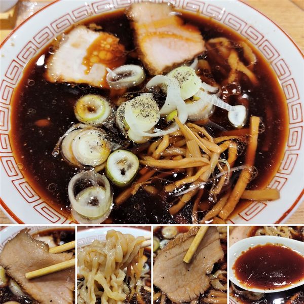 「喜多方ブラック(限定)　810円」@超多加水自家製手揉み麺 きたかた食堂の写真