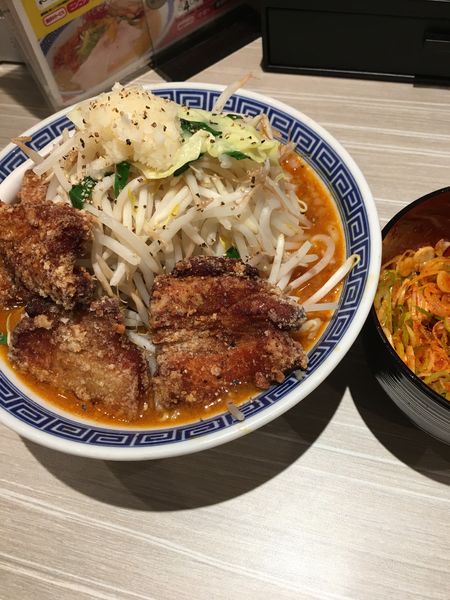 「パイコー特濃味噌青春ラーメン　クーポンで700円」@高崎青春ブタ二郎の写真