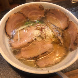 塩中華そば+肉増し（1030円）