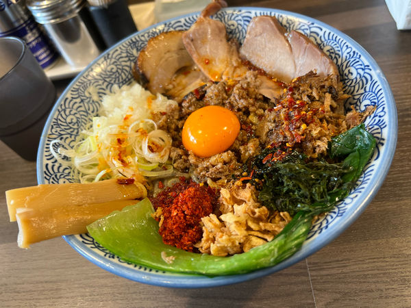 「【限定】坦々まぜそば」@狼煙 〜NOROSHI〜の写真