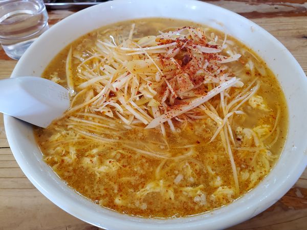 「ネギカラカラ麺」@ラーメンミートの写真