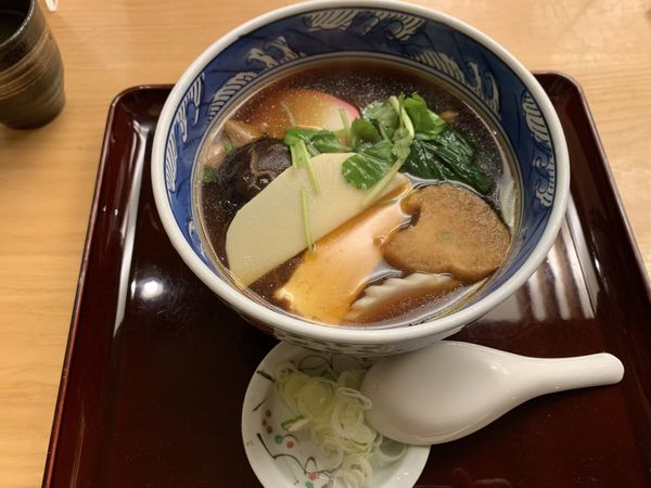 「おかめそば(880円)」@そば膳処 桂庵の写真