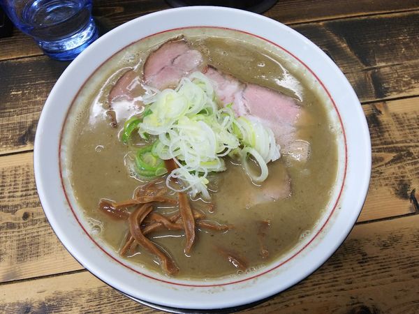 「濃厚煮干中華　800円」@中華そば 文四郎の写真