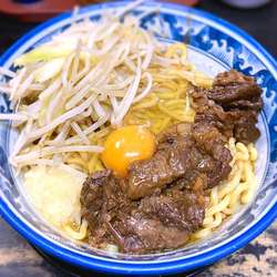 牛すじぶっかけ￥900