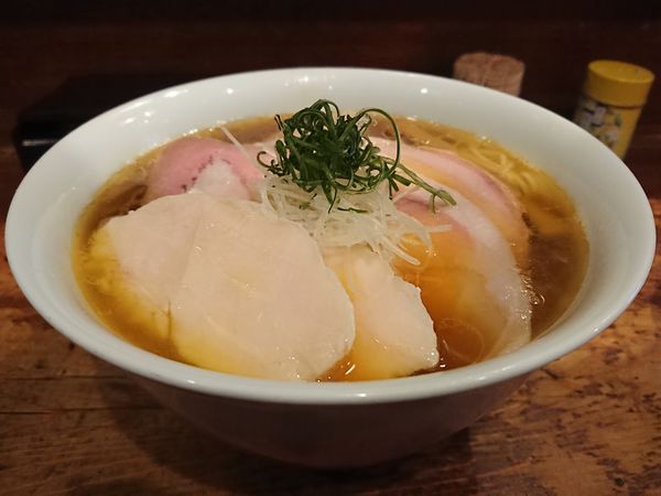 「特製中華そば」@中華そば しば田の写真