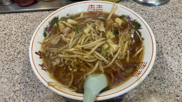 「もやしラーメン」@ラーメン王 後楽本舗の写真