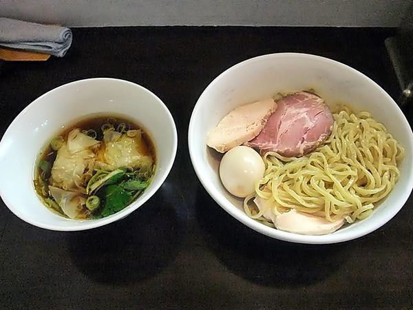 「特製つけそば」@中華そば 馨の写真