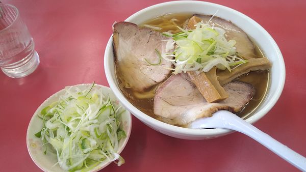 「チャーシューメン¥950+ネギ増し¥110-」@一品香 小山の写真