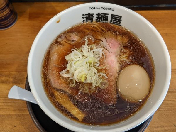「鶏そば醤油」@清麺屋の写真