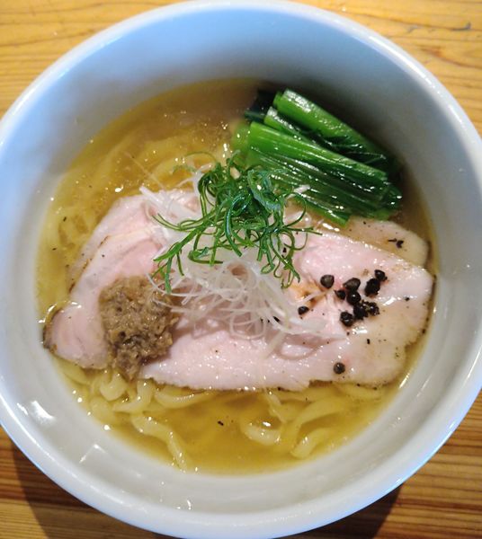 「3種地鶏の重ね中華そば」@麺処 図鑑の写真