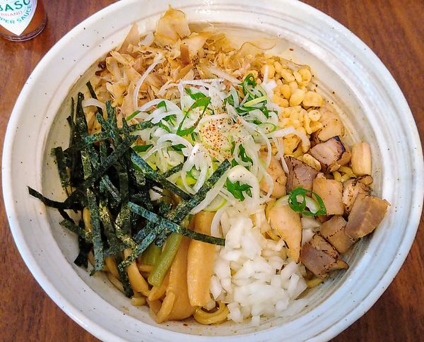 「まぜそば ￥850」@讃岐ラーメン 香麦の写真