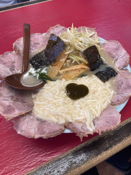 「トロねぎチャーシュー（1100円）」@壱発ラーメン 八王子店の写真