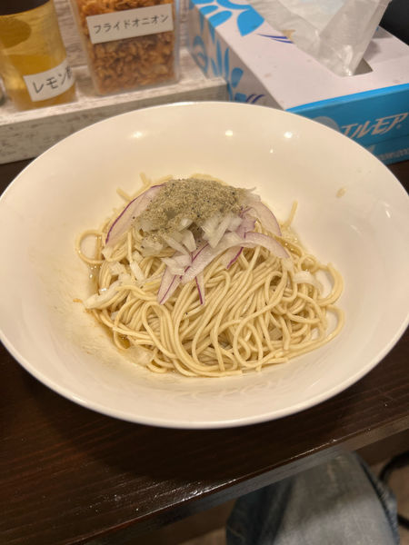 「にぼ玉　 250 円」@濃厚煮干しそば つけ麺 必の写真