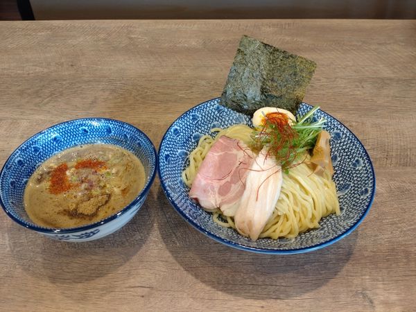 「伊勢崎つけそば　大盛」@鶏そば みなもの写真