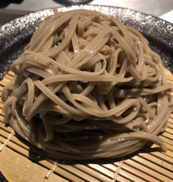 「十割盛り蕎麦」@スタンドソバサンカクの写真