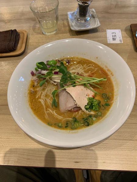 「鮟肝そば　限定」@論露に不二の写真