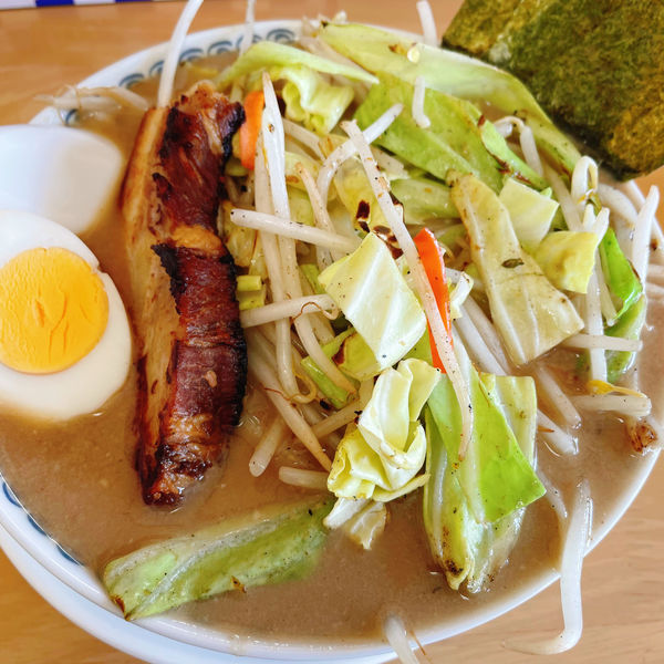 「特濃とんこつしょうゆラーメン 750円」@やきそば たこやき ハッピーの写真