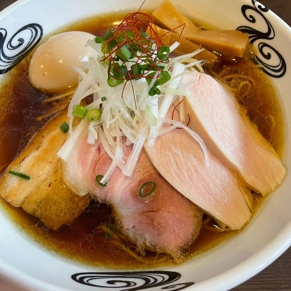 「政宗 醤油 820円」@つけ麺 弥七の写真