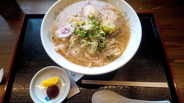 「朝ラー（味噌）大盛」@金ちゃんラーメン 高堂店の写真