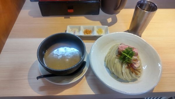 「鶏搾りつけそば」@麺道 麒麟児の写真