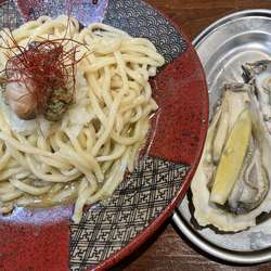 牡蠣oysterまぜそば【素】790円＋生牡蠣2個200円