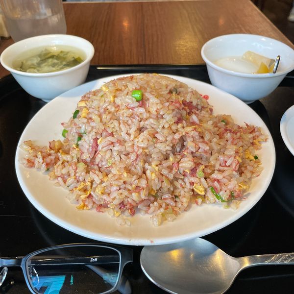 「咸牛肉炒飯（コンビーフチャーハン）」@DRAGON酒家の写真