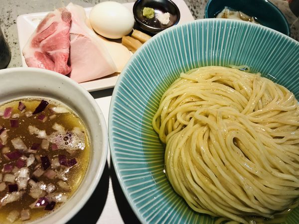 「鰹昆布水つけ麺 極 1,300円 特盛 150円」@ZEN LABORATORYの写真