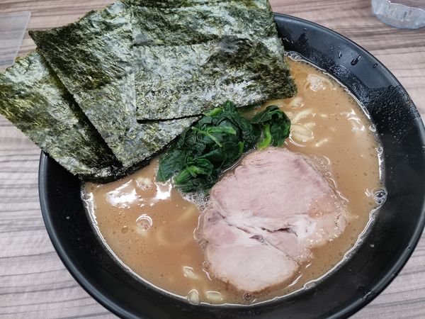 「ラーメン（並）」@家系らーめん 武蔵家 川越店の写真