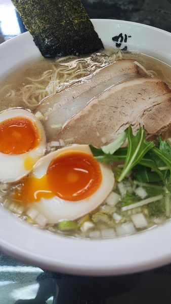 「ちーゆ塩ラーメン」@らーめん家 がらの写真