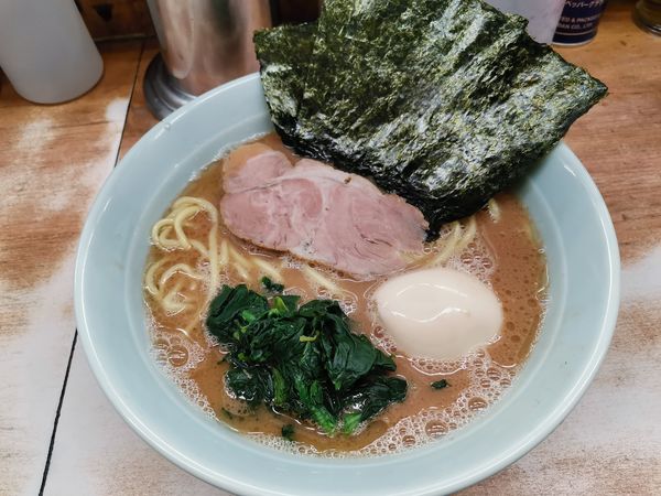 「ラーメン(並)」@横浜ラーメン 武蔵家 志木店の写真