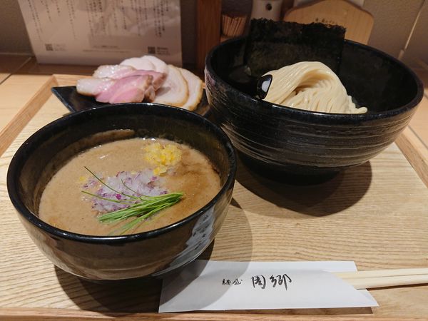 「特製つけ麺」@麺屋 周郷 新橋店の写真