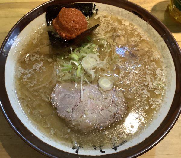 「味噌　＋　辛玉」@すみれ 横浜店の写真