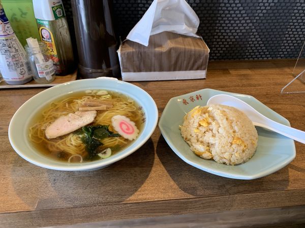 「半チャーハンラーメン」@中華料理 東京軒の写真