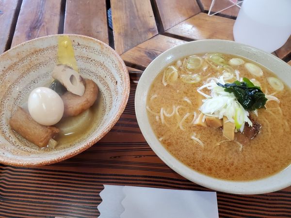 「味噌ラーメン800円」@八ケ岳山荘の写真