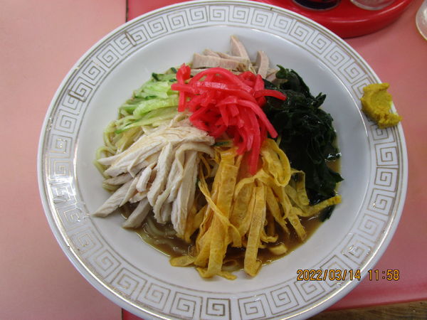 「冷し中華 830円」@宝来の写真