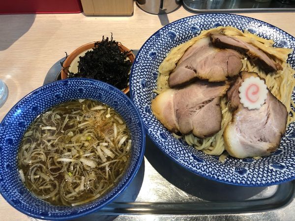 「チャーシューつけ麺　1250円」@魚介系醤油拉麺専科 海空土の写真