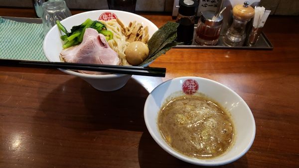 「つけ麺Z(大盛り)1,080円」@天然魳煮干だしらーめん創房 魁花の写真