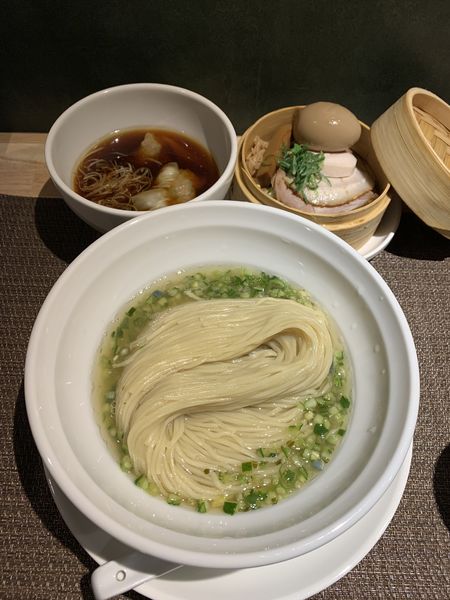 「特製 山形だしのつけそば(醤油) 1200円」@麦処 八と丁の写真