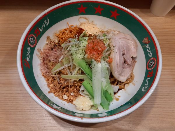 「埼玉まぜそば　期間限定」@ジャンクガレッジ ふじみ野駅前店の写真