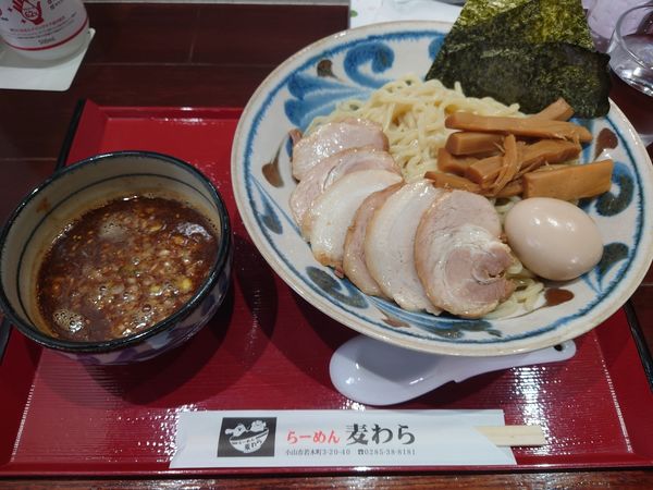 「麦わらつけ麺」@らーめん麦わらの写真