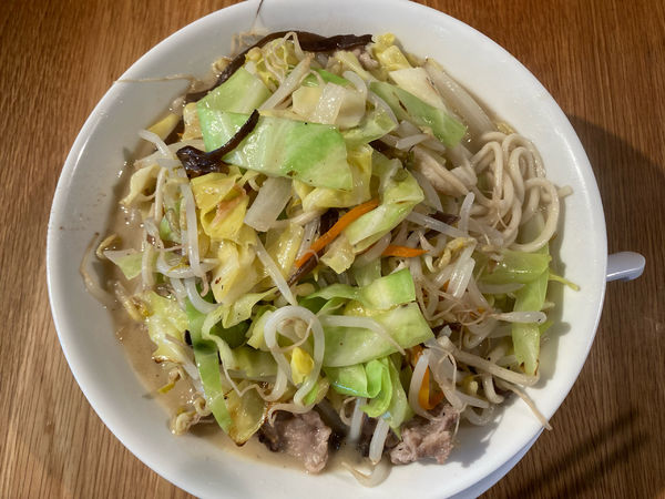 「チャンポン¥750+ビンビール¥550」@大島ラーメン あづまやの写真