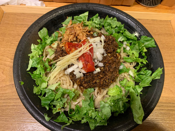 「キーマ風まぜそば」@中華蕎麦 はざまの写真